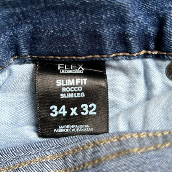 Men’s size 34 x 32 jeans. Express, blue. - Picture 2 of 4